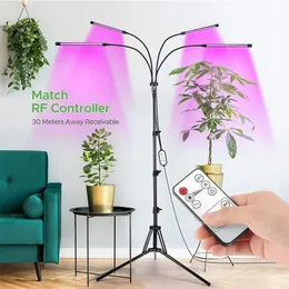 LED GROW LAMP 5V USB FULL Spectrum Phyto för inomhus Vegetabilisk Blomma Plantor Red Blue Light Floor Stand