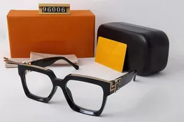 Lüks Milyoner Güneş Gözlüğü Erkekler için Tam Çerçeve Vintage Tasarımcı Güneş Gözlüğü Kadın Milyoner Siyah Milyonerler Güneş Glas