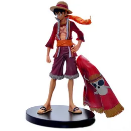 17 cm Anime One Piece Rufy Edizione teatrale Action Figure Juguetes Figure Modello da collezione Giocattoli Giocattolo di Natale