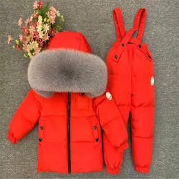 Kinder Skijacken Kinder Skifahren und Hosen Overall Anzug für Baby Jungen Mädchen 0-12 Y Snowsuit Kleinkind Außenbekleidung Mantel