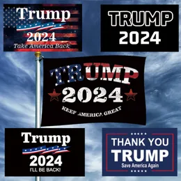 3x5ft Donald Trump 2024 깃발을 다시 아메리카 저장 미국 저장 미국 대통령 선거
