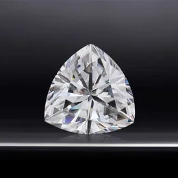 Szjinao Prawdziwe 100% Luźne Kamień Szlachetny MOISSANITE DIAMOMD Kształt bilionów 1CT 6.5mm D Kolor VVS1 Gra Moissanite Stone for Diamond Ring H1015