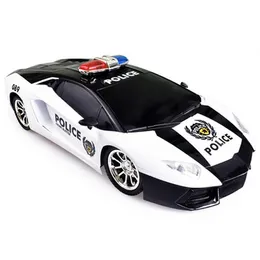 1:12 4CH Remote Control Police Model Car with Front Bulb