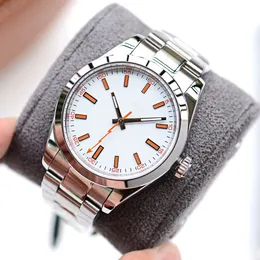 AAA + роскошные мужские спортивные часы автоматические механические бизнес мода 316L нержавеющая сталь 116400 водонепроницаемый пылезащитный и ударопрочный светящийся 40 мм часы