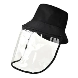 Banda homens mulheres anti-g-g-gap baseball boné unissex protetora solar de poeira chapéu de poeira ao ar livre Caps de proteção removível de proteção contra o vento chapéus chapéus