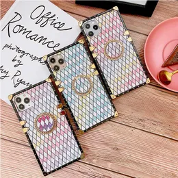 Gradient Color Luxury Designer Phone Cases For iPhone 13 Pro Max 12 11 XR XS Samsung A32 S20 Plus NOTE 10 Protective Cover