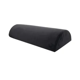 Cushion/Decorative Pillow Half Moon Bolster Semi-Roll Leg Travel Pad Cotton Memory Foam Wedge Cushion Sciatic Nerve Pain Relief Knee