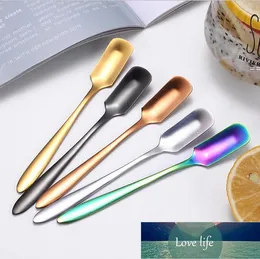 Spoon Measuring 2 In 1 Stainless Steel Creative Tea Ice Cream Dessert Spoons Bar Restaurant Kitchen Dinner Tableware OWB7638