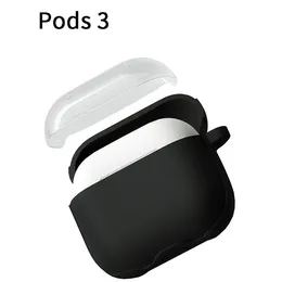 TWS pods 3 fones de ouvido sem fio fones de ouvido renomear GPS Carregamento sem fio Bluetooth fones de ouvido Detecção na orelha para telefone com o mesmo pacote personalizado