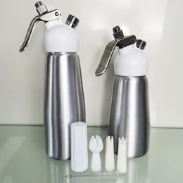 Christmas Cake Decorating Tools Factory Price 250ml Whipped Cream Dispenser Baking Lace Mould Kitchen