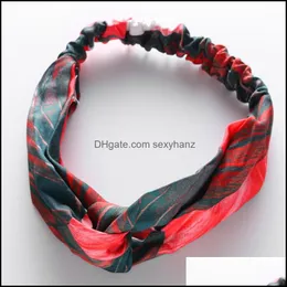 Other Fashion Aessories Mix Color Headbands Front Light Hair Bands For Women Girl Elastic Lovely Headband Sports Head Band Wrap Jewelry Gwe1