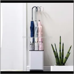 Stands Rain Gear Housekeeping Organization & Garden Drop Delivery 2021 Stand Rack Detachable Water-Proof Umbrella Draining Can Storage Holder