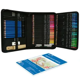 HB 93PCS szkic kolor ołowiany zestaw drewna malarstwo kolorowy zestaw artystyczny