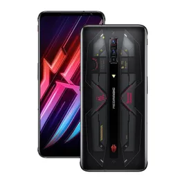 Original Nubia Red Magic 6S Pro 5G Mobiltelefonspel 12 GB RAM 128 GB 256 GB ROM Snapdragon 888 Plus 64MP Android 6,8 ​​tum AMOLED FULL SCREEN FINGERPRINT ID Smart mobiltelefon