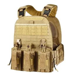 Jaktjackor Chaleco Tactico Combat Vest Shooting Quick Release Laser Cut Tactical Military Plate Carrier Proof