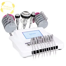 5IN 1 Ultrasonic 40K Cavitation RF Cellulite Removel Weight Loss Skin Lifting Electric Current Slimming Machine