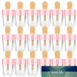 Storage Bottles & Jars 20Pcs 8 ML Clear Ice Cream Lip Gloss Tube Empty Mini Container DIY Refillable Cosmetic Bottle For Lipstick Factory price expert design Quality