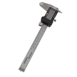 2021 Nieuwe 150 mm Elektrische 6 "Roestvrijstalen Digitale Vernier Dial Caliper Gauge Micrometer met Retail Doos Gratis