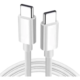 Hastighet av hög kvalitet USB C till C 1M Snabb laddningstyp till TTYPEC -kabelladdare Samsung Galaxy Note10 Xiaomi Redmi Note 8 Pro Universal Data Charging Adapter Cable