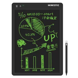 NEWYES LCD Writing Tablet with Pen 13.5" Digital Drawing Electronic Handwriting Pad Message Graphics Board drawing pad kids