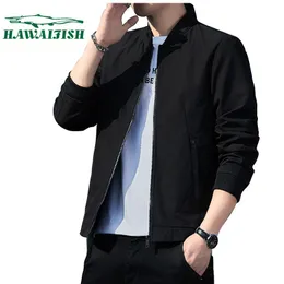 Men's Jackets Hawaifish Brand Men Jacket 2021 Spring Bomber Zipper Male Casual Arrival High Quality Sportswear Mens