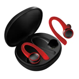 Słuchawki Earhook T7 PRO TWS 5.0 Bezprzewodowe słuchawki Bluetooth Hifi Stereo Sports Headset z pudełka ładujące działa na wszystkich smartfonach