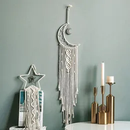 Декоративные предметы фигурки Mlgb Moon Star Star Decer Decor для домашней свадьбы Дети детская спальня ремесленные подарки и светодиодный свет