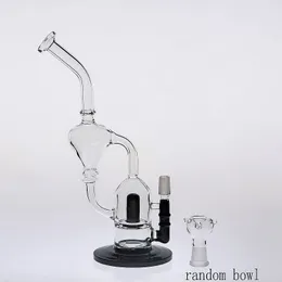 25 cm Uzun boylu Sigara Borular Cam Borular Tavşan Kase 14.4mm Cam Bongs Perc Iyi Percolator Stokta Yağ Kuleleri