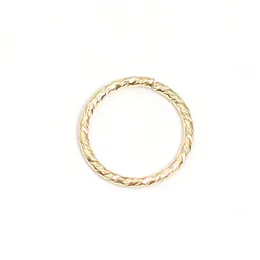 Beadsnice 14k gold filled round open jump rings jewelry findings