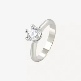 Oryginalna Biżuteria Zaręczyny Titanium Zaręczyny Zaręczyny 18K Biały Pozłacane Diamentowe Pierścienie Dla Mężczyzn i Kobiet Wybierz Akcesoria z biżuterią Wouch Hurtownie