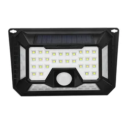 ARILUXﾮ Impermeabile 3.5W 66 LED Luce Solare PIR Sensore di Movimento Lampada da Parete 3 Modalità per Giardino Esterno