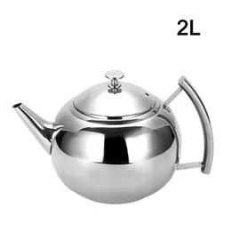 Teapot Container Coffee Pot Kettle Filter Induction Cooker Ball Shape Stainless Steel Durable Maker for home el 210813
