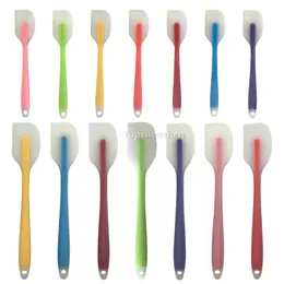 Cooking Utensils S L Size Silicone Spatulas Rubber Spatula Heat Resistant Seamless One Piece Design Non-Stick Flexible Scrapers Baking Mixing Kitchen Tools