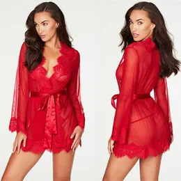 Robe De Nuit En Dentelle Pour Femmes, Lingerie Sexy, Vêtements De ...
