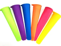 2021 Замороженные формы эскимо Popsicle 15 см Силиконовые льда Pop Maker Forms Forts Cream Tray Maker Tool Ледяные Сумки для детей и взрослых 6 цветов