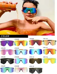 Letnia Moda Mężczyzna TR90 Okulary Double Szerokie Spolaryzowane Okulary Lustrzane Obiektyw Polaryzacyjny Obiektyw Rower Glasse 15colo Outdoor Wiatroszczelne Okulary Ultra-Lekkie Sporty