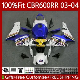 Ｓ 03 CBR600RR Fairings, Full Set Motorcycle Bodywork Kit