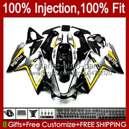 Injection OEM For Aprilia RSV125RR New yellow RSV-125 RSV125 R 06-11 34No.134 RS-125 RSV RS 125 RR 125RR 2006 2007 2008 2009 2010 2011 RS125 RS4 06 07 08 09 10 11 Fairing