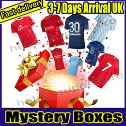 Koszulka piłkarska Mystery Boxes Wyprzedaż Promocja 18/19/20/21/22/23/24 Sezon Tajska jakość Koszulki piłkarskie Fani lub koszulki graczy Marka Bez nazwy lub Dowolna nazwa Nowość z metkami