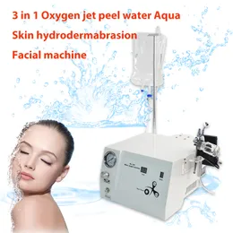 Högkvalitativt bärbart vatten syre jet skal maskin ansikts djupt rengöring salong använder peeling akne borttagning hud föryngrande skönhetsmaskiner
