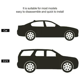 車のサンシェード自動車厚いカバーフロントガラス雪の日陰防水プロテクターフロントフロントガラス293b