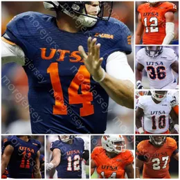 2021 UTSA Roadrunners Maglia da calcio NCAA College Sincere McCormick Zakhari Franklin Frank Harris Josh Adkins Brenden Brady Joshua Cephus Trevor Harmanson