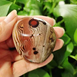 Obiekty dekoracyjne Figurki Naturalne Jedwabne Agat Palm Stones Playhings Małe i kryształy Healing