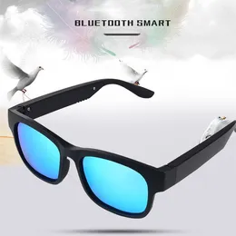 Wireless Bluetooth Smart Glasses Open Ear Technology Sun Eyewear Polarized Lens Waterproof Sunglasses Smart Health Products