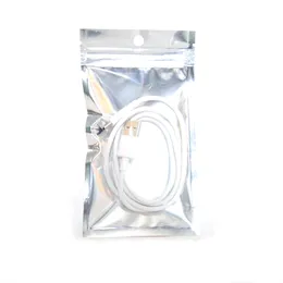 2022 Новая алюминиевая фольга ясного узорного клапана молния пластиковый розничная упаковка упаковка сумка ZIP MYLAR сумка на Ziplock пакетные сумки