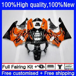 Fairings Kit For HONDA CBR 893RR 900RR 893 900 CC CBR900RR 89-93 Bodys 36No.5 CBR893RR 89 90 91 92 93 Orange black CBR900 CBR893 RR 1989 1990 1991 1992 1993 OEM Bodywork