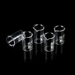 Lab Supplies 5Pcs Capacity 5ml Low Form Beaker Chemistry Laboratory Borosilicate Glass Transparent Flask Thickened With Spout