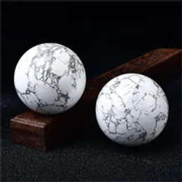 Sfera di Howlite Fasciato Pietra Regalo Lucidato a mano Sephere Reiki Healing Ball Meditation DecorGemstone Healing Sphere Reiki Sphere B