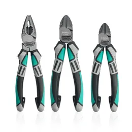 ELECALL Wire cutter pliers 6" 7" Diagonal pliers cutting nipper wire stripper plier hand tools for cable cutters electrical 211028