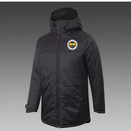 Fenerbahce S.K Piumino invernale da uomo per il tempo libero Cappotto sportivo Capispalla Parka Emblemi della squadra personalizzati